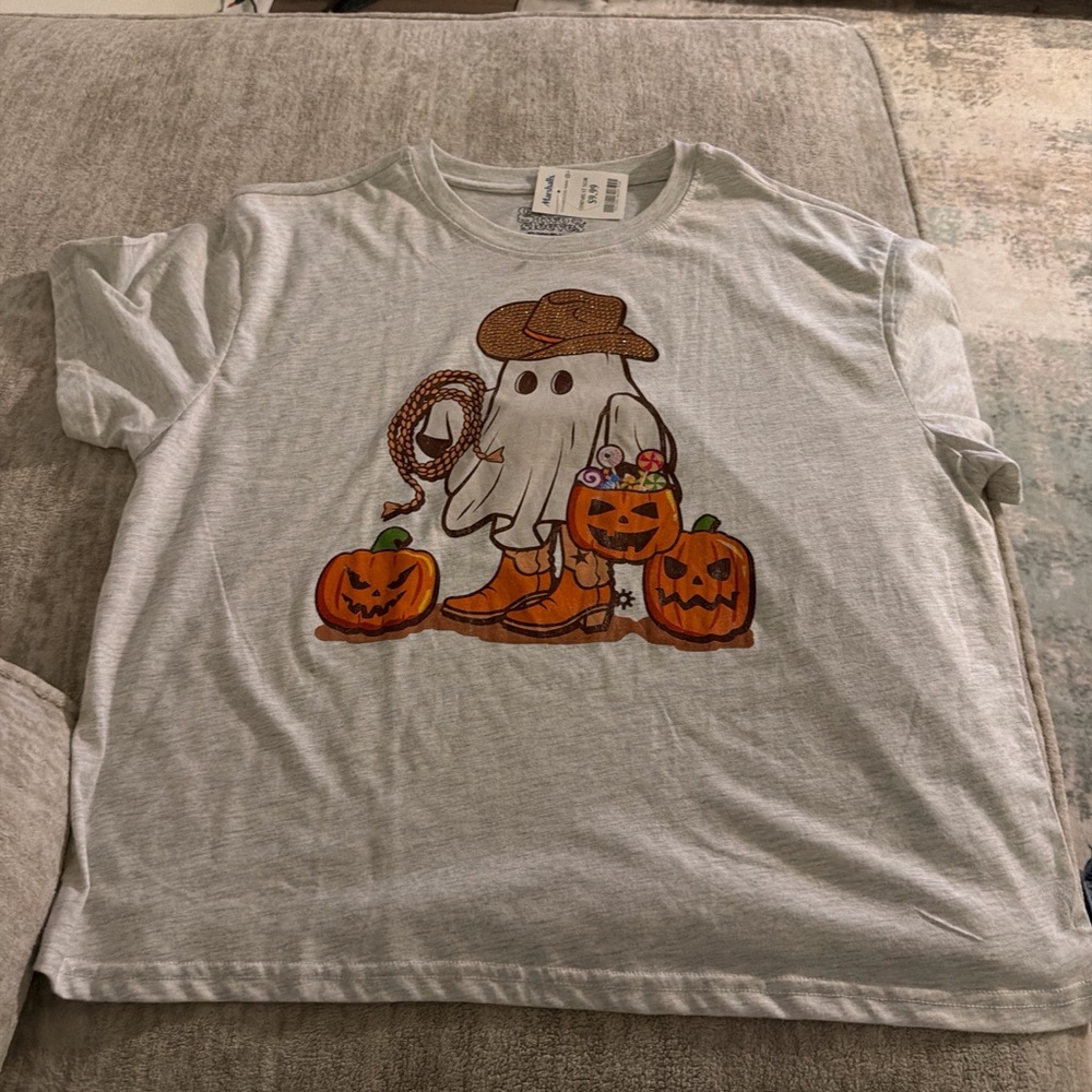 Ghost Cowboy Graphic T-Shirt